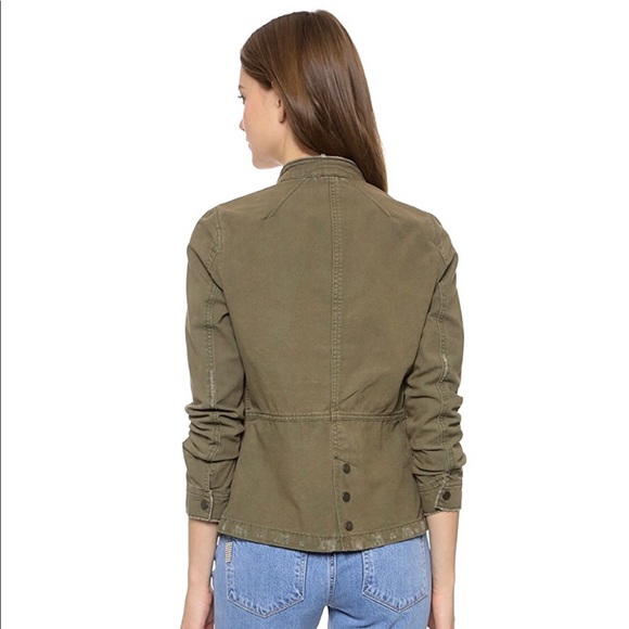 Free People Rumpled Army Jacket - Picture 2 of 6